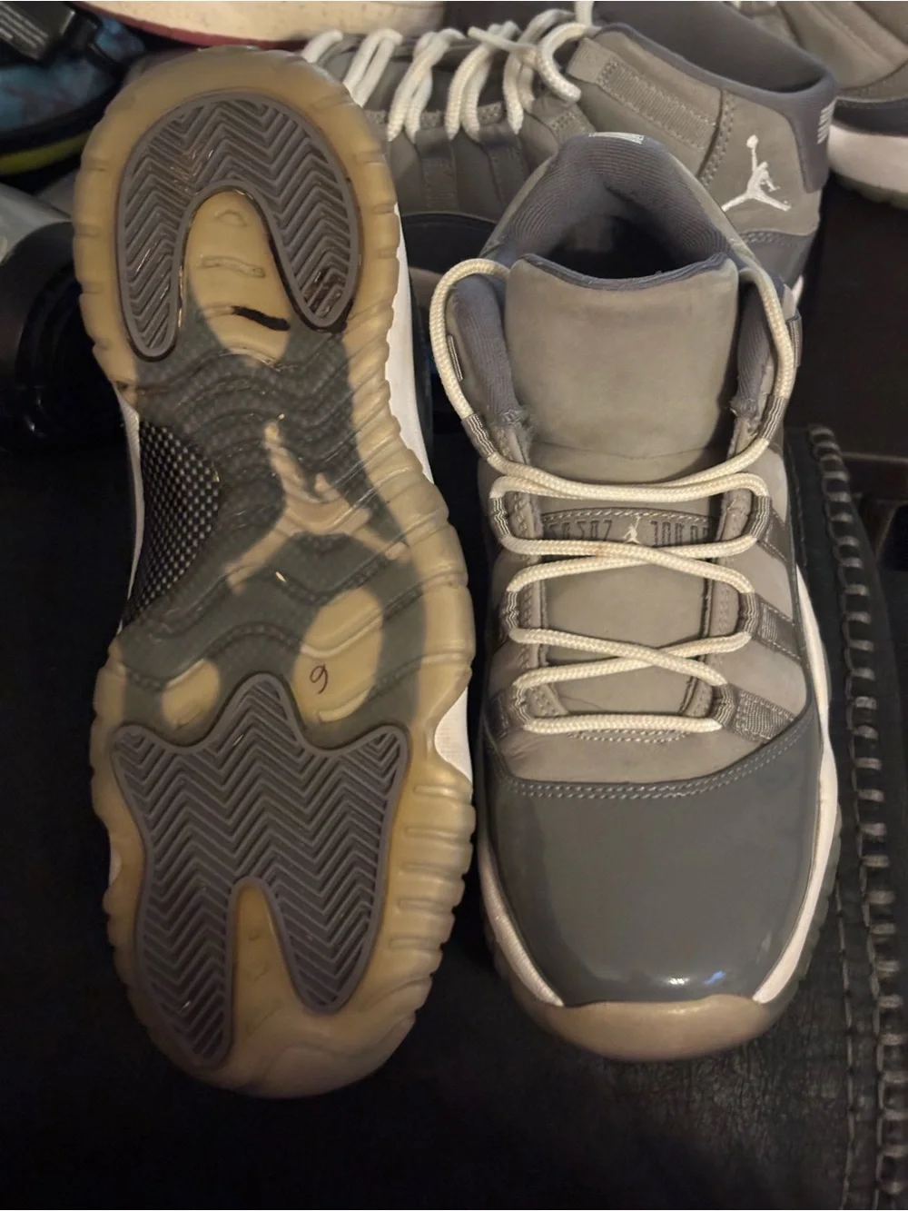 Jordan 11 Retro Low BG 'Cool Grey' - GS Low Top Sneakers
